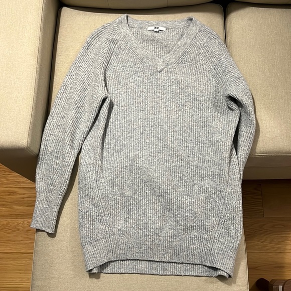 Gray midi sweaterdress - Picture 1 of 1
